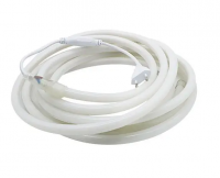 LED неон круглий 220В D15 RN 2835-120 10Вт Білий Теплий IP68 15х15мм